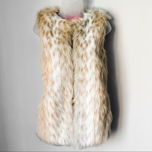 BETSEY JOHNSON | Posh Cheetah Fur Vest